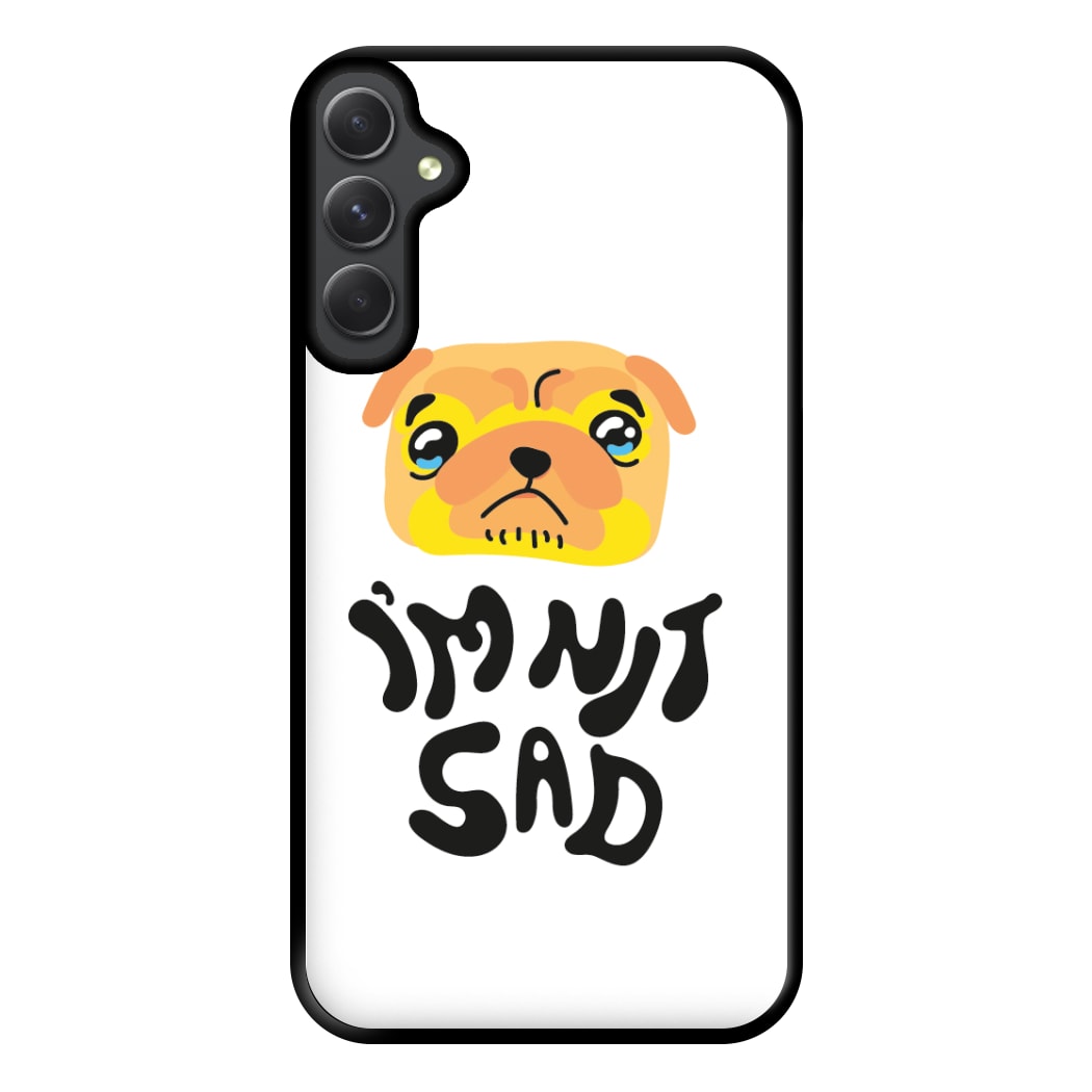 Im nit sad - Dog Patterns Phone Case for Galaxy A54