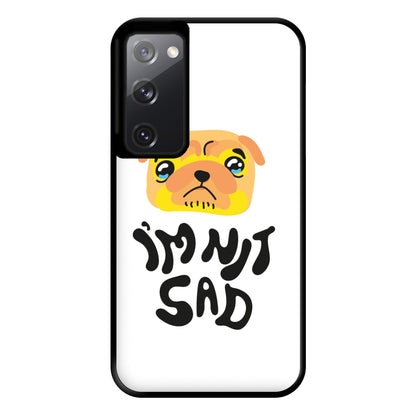 Im nit sad - Dog Patterns Phone Case for Galaxy S20FE