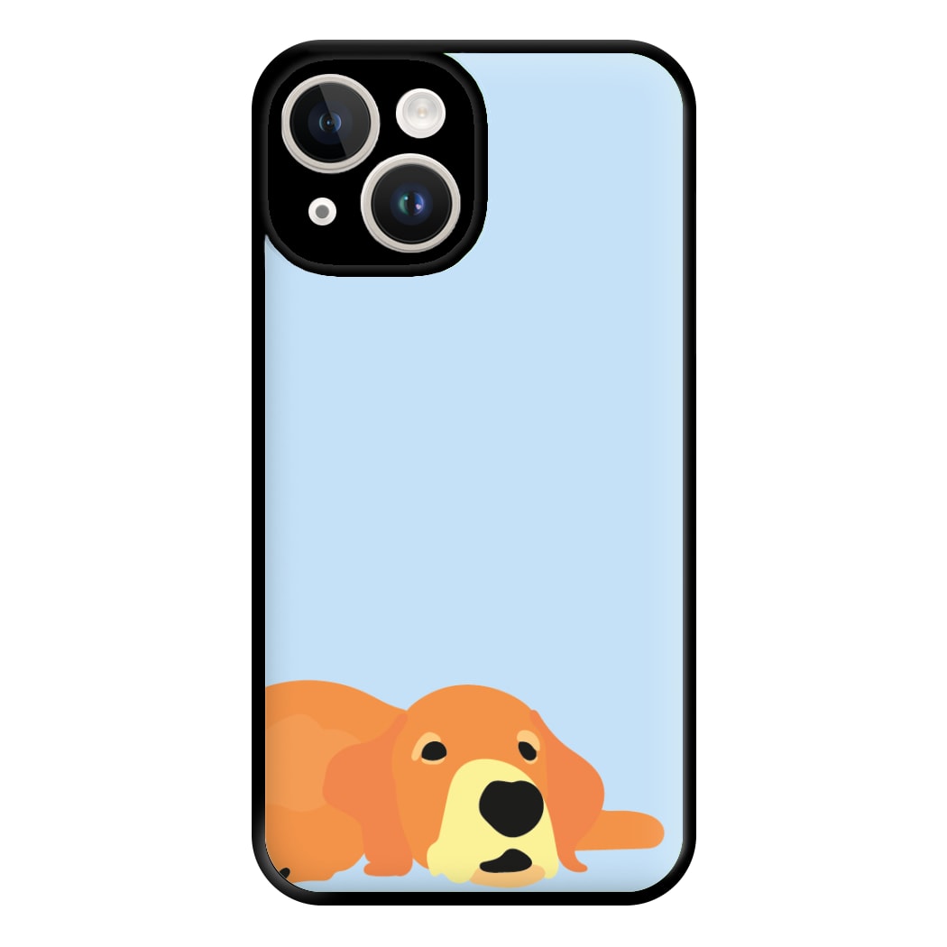 Laying and chilling - Dog Patterns Phone Case for iPhone 14