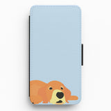Dog Patterns Wallet Phone Cases