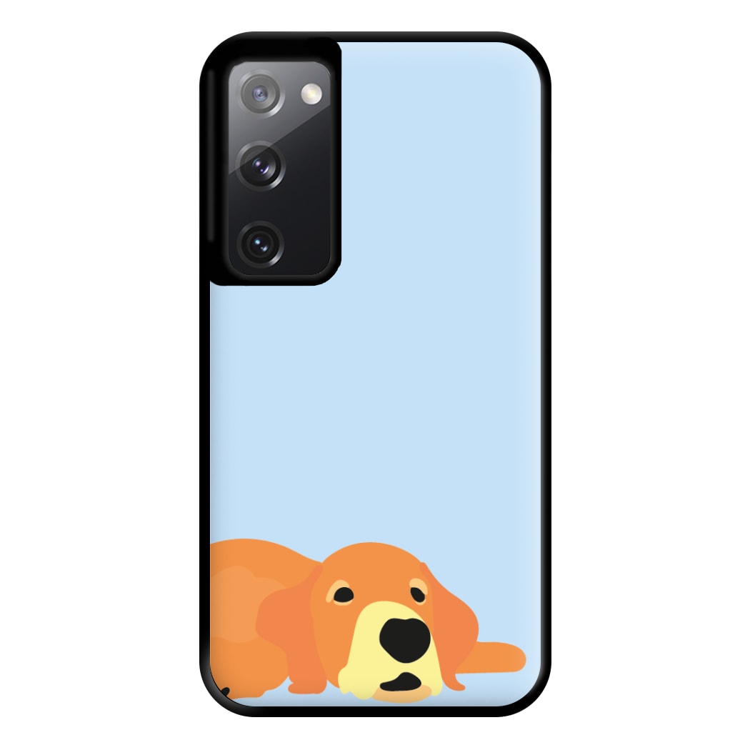 Laying and chilling - Dog Patterns Phone Case for Galaxy S20FE