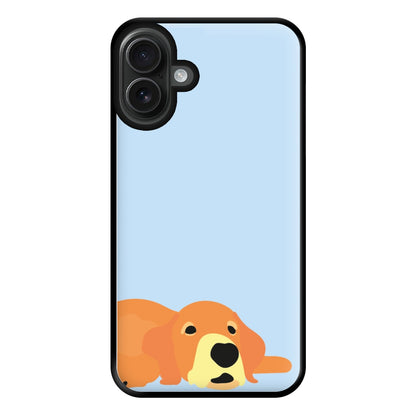 Laying and chilling - Dog Patterns Phone Case for iPhone 16 Plus