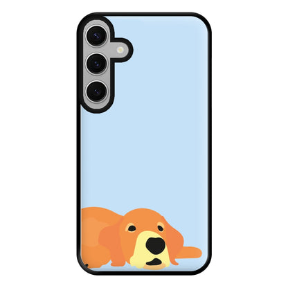 Laying and chilling - Dog Patterns Phone Case for Galaxy S24FE