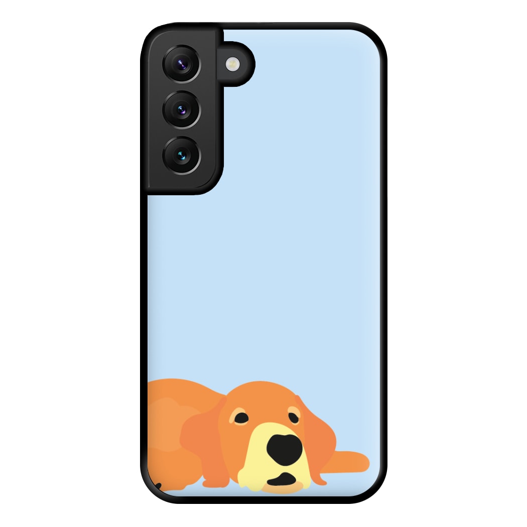 Laying and chilling - Dog Patterns Phone Case for Galaxy S22 Plus