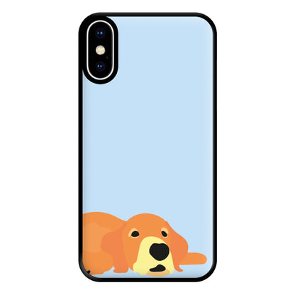 Laying and chilling - Dog Patterns Phone Case for iPhone XS Max