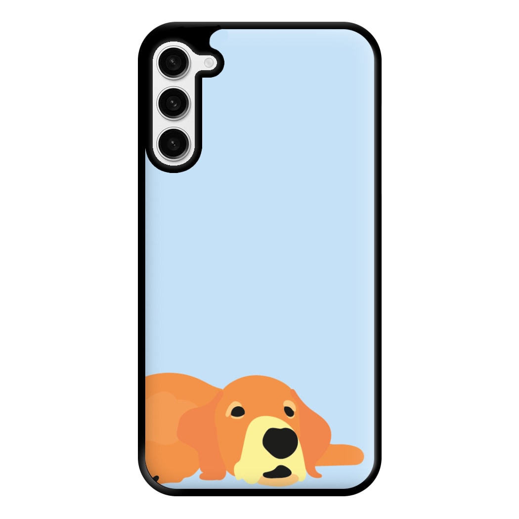 Laying and chilling - Dog Patterns Phone Case for Galaxy S23 Plus