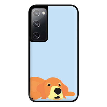 Laying and chilling - Dog Patterns Phone Case for Galaxy S20