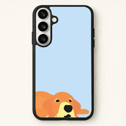 Laying and chilling - Dog Patterns Phone Case for Galaxy S26 Plus