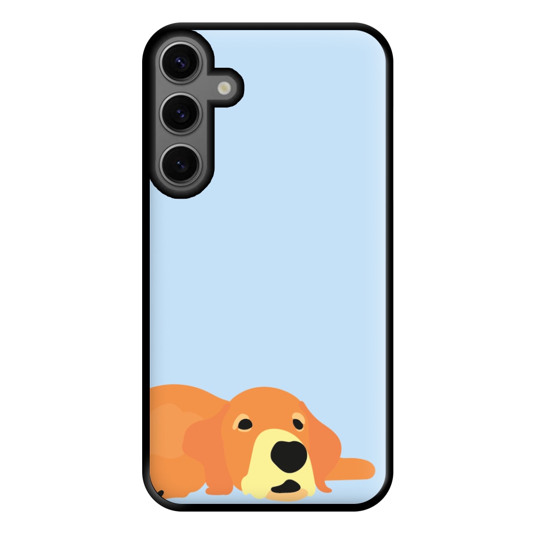 Laying and chilling - Dog Patterns Phone Case for Galaxy S23FE