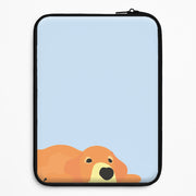 Laying and chilling - Dog Patterns Laptop Sleeve 1
