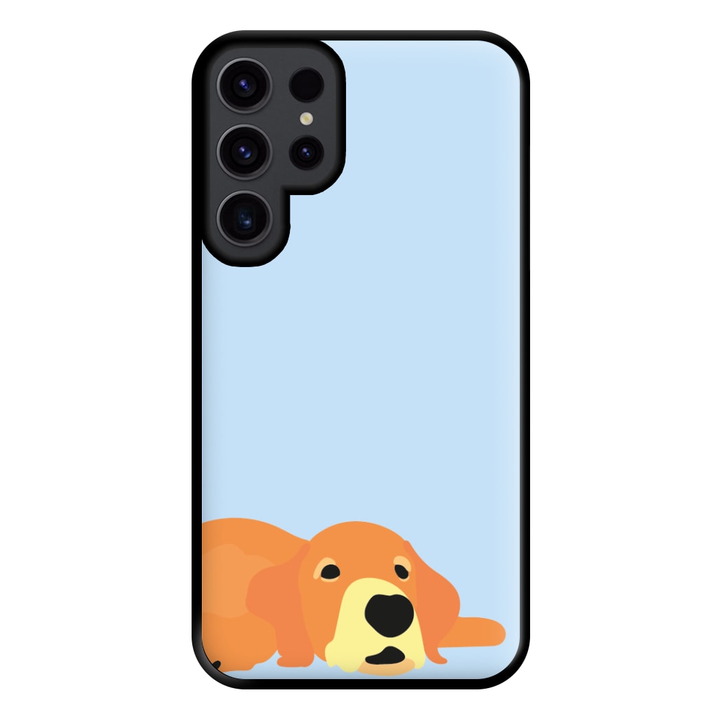 Laying and chilling - Dog Patterns Phone Case for Galaxy S23 Ultra