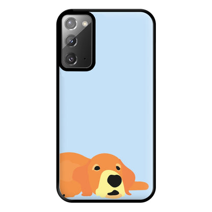 Laying and chilling - Dog Patterns Phone Case for Galaxy Note 20 Ultra