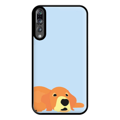 Laying and chilling - Dog Patterns Phone Case for Huawei P20 Pro