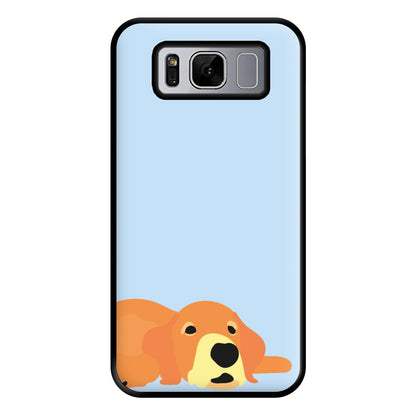 Laying and chilling - Dog Patterns Phone Case for Galaxy S8 Plus