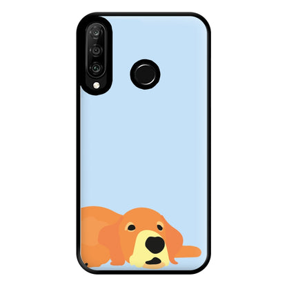 Laying and chilling - Dog Patterns Phone Case for Huawei P30 Lite