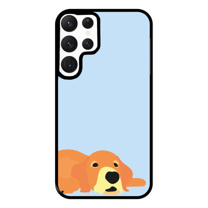 Laying and chilling - Dog Patterns Phone Case for Galaxy S22 Ultra