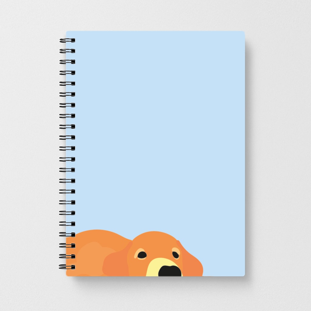 Laying and chilling - Dog Patterns Notebook