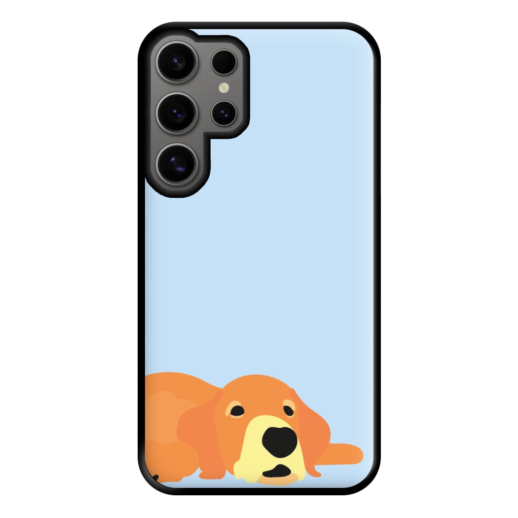 Laying and chilling - Dog Patterns Phone Case for Galaxy S24 Ultra