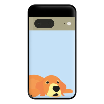 Laying and chilling - Dog Patterns Phone Case for Google Pixel 7a