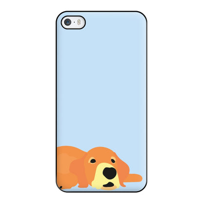 Laying and chilling - Dog Patterns Phone Case for iPhone 5 / 5s / SE 2016