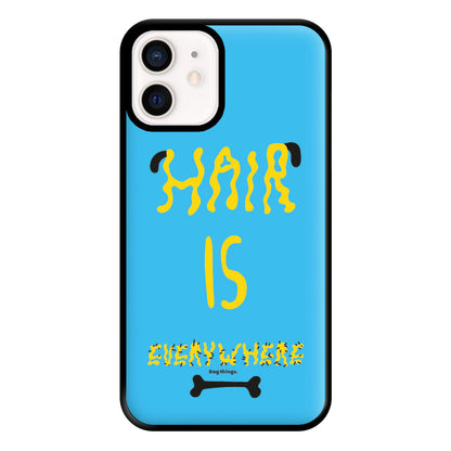 Hair is everywhere - Dog Patterns Phone Case for iPhone 13 Mini