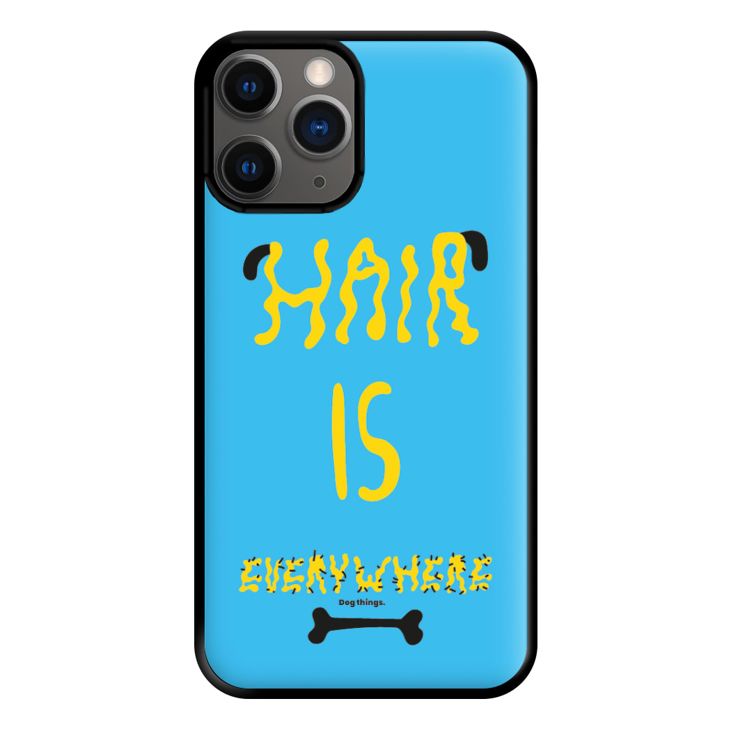 Hair is everywhere - Dog Patterns Phone Case for iPhone 12 Pro Max