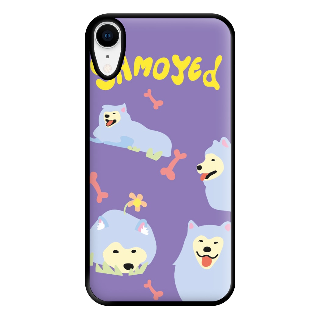 Samoyed - Dog Patterns Phone Case for iPhone XR