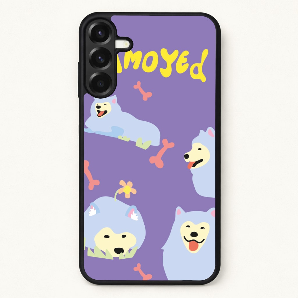 Samoyed - Dog Patterns Phone Case for Galaxy A17