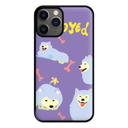 Samoyed - Dog Patterns Phone Case for iPhone 12 Pro Max