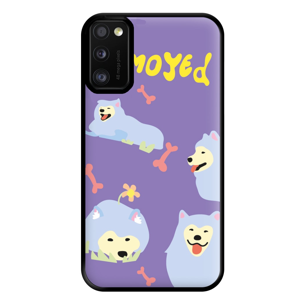 Samoyed - Dog Patterns Phone Case for Galaxy A41