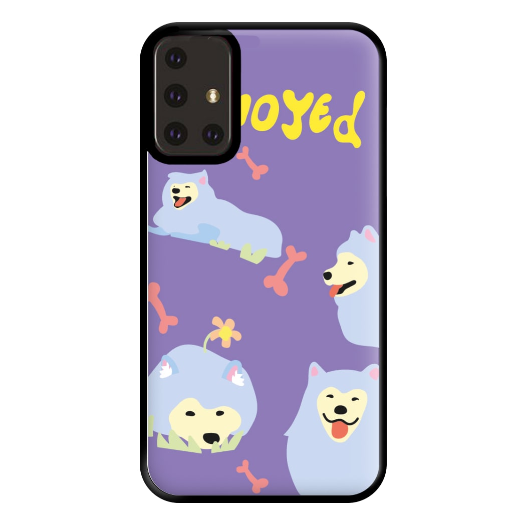 Samoyed - Dog Patterns Phone Case for Galaxy A71