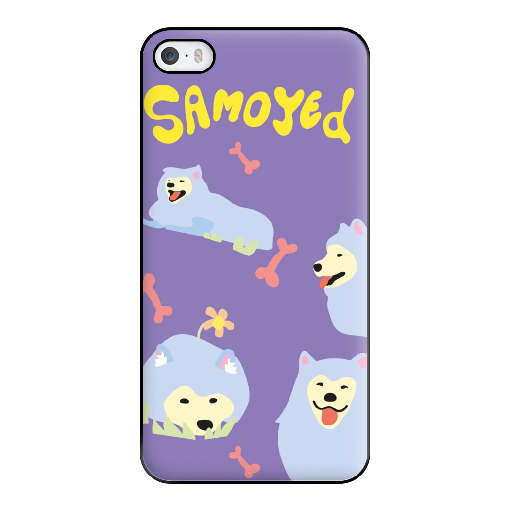 Samoyed - Dog Patterns Phone Case for iPhone 5 / 5s / SE 2016