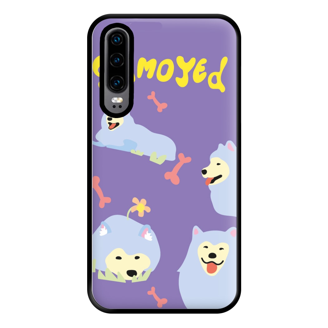 Samoyed - Dog Patterns Phone Case for Huawei P30