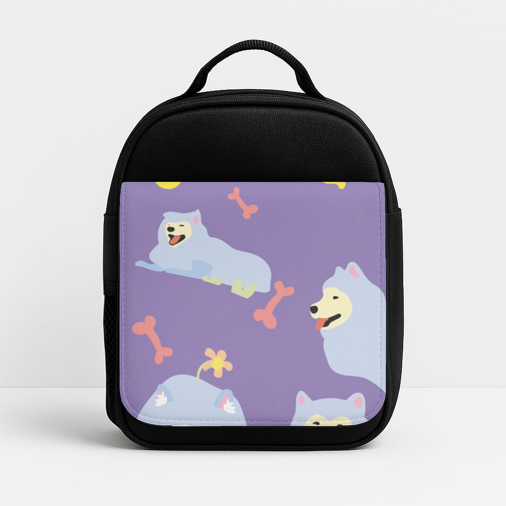 Samoyed - Dog Patterns Insulated Lunchbox