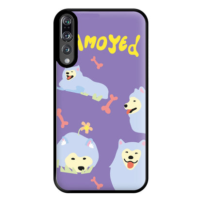 Samoyed - Dog Patterns Phone Case for Huawei P20 Pro