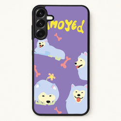 Samoyed - Dog Patterns Phone Case for Galaxy A37