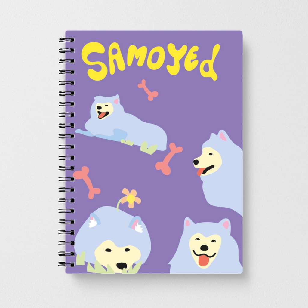 Samoyed - Dog Patterns Notebook