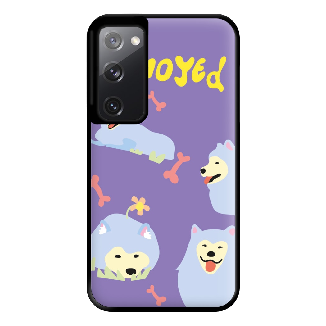 Samoyed - Dog Patterns Phone Case for Galaxy S20FE