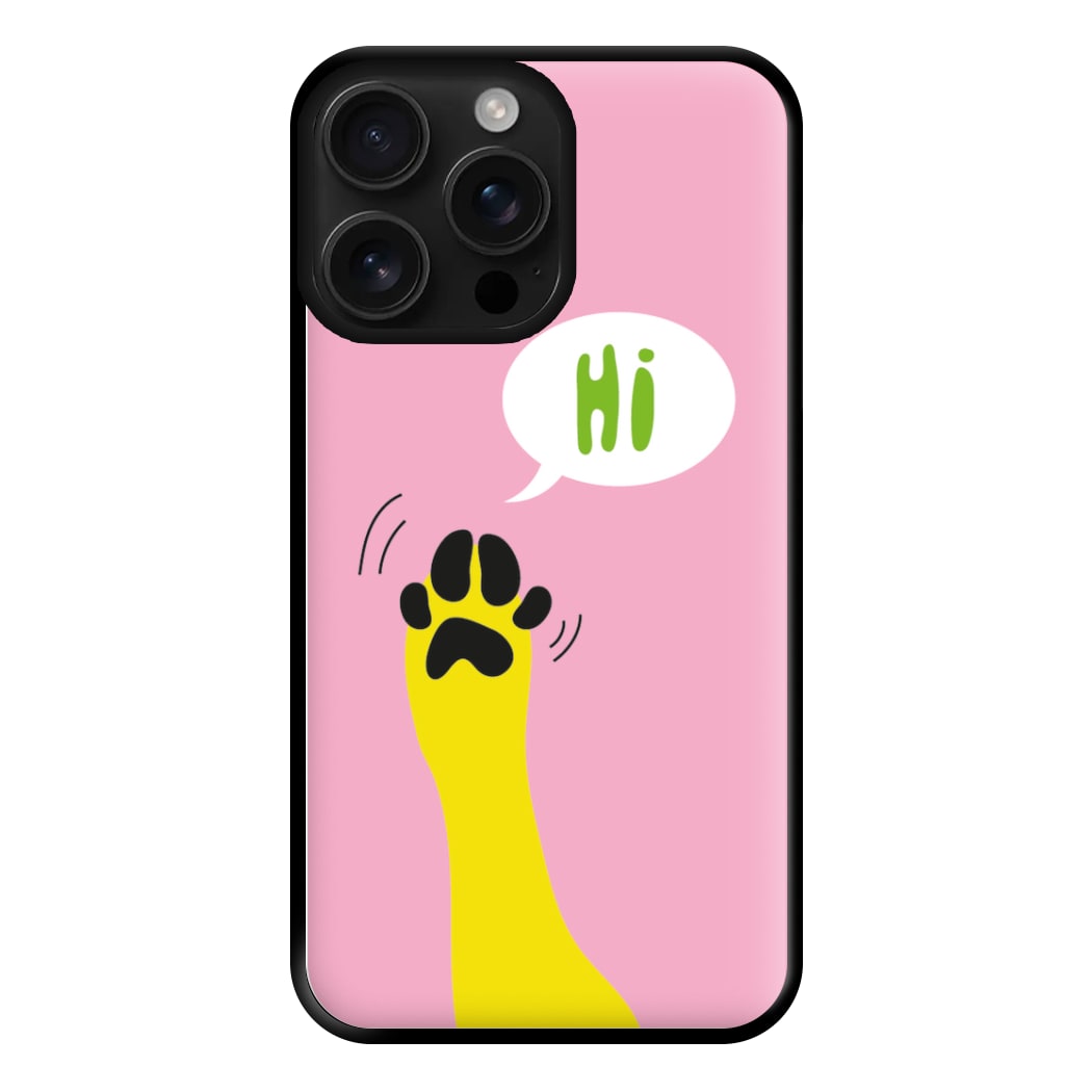 Hi - Dog Patterns Phone Case for iPhone 16 Pro Max