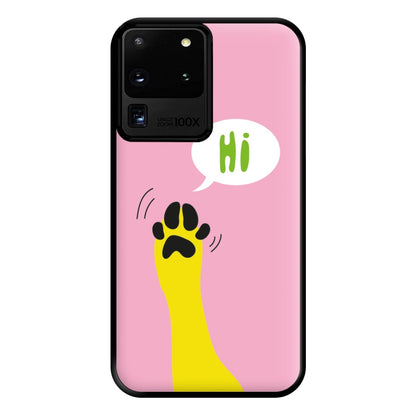 Hi - Dog Patterns Phone Case for Galaxy S20 Ultra