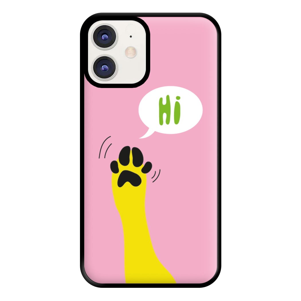 Hi - Dog Patterns Phone Case for iPhone 11