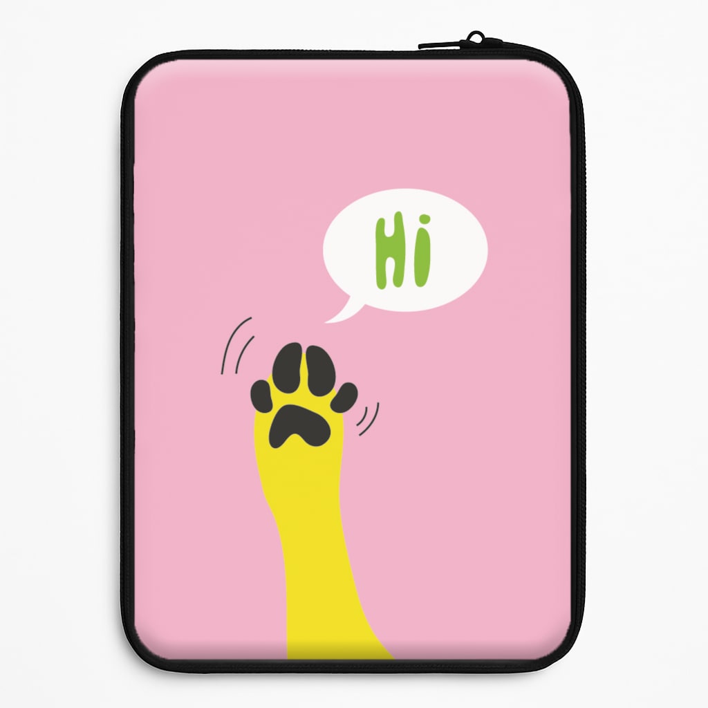 Hi - Dog Patterns Laptop Sleeve