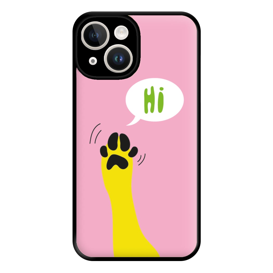 Hi - Dog Patterns Phone Case for iPhone 14