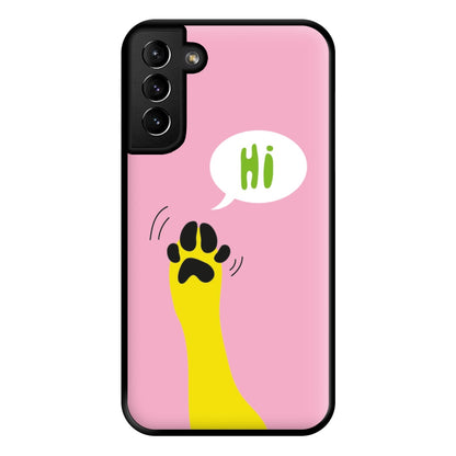 Hi - Dog Patterns Phone Case for Galaxy S21 Plus