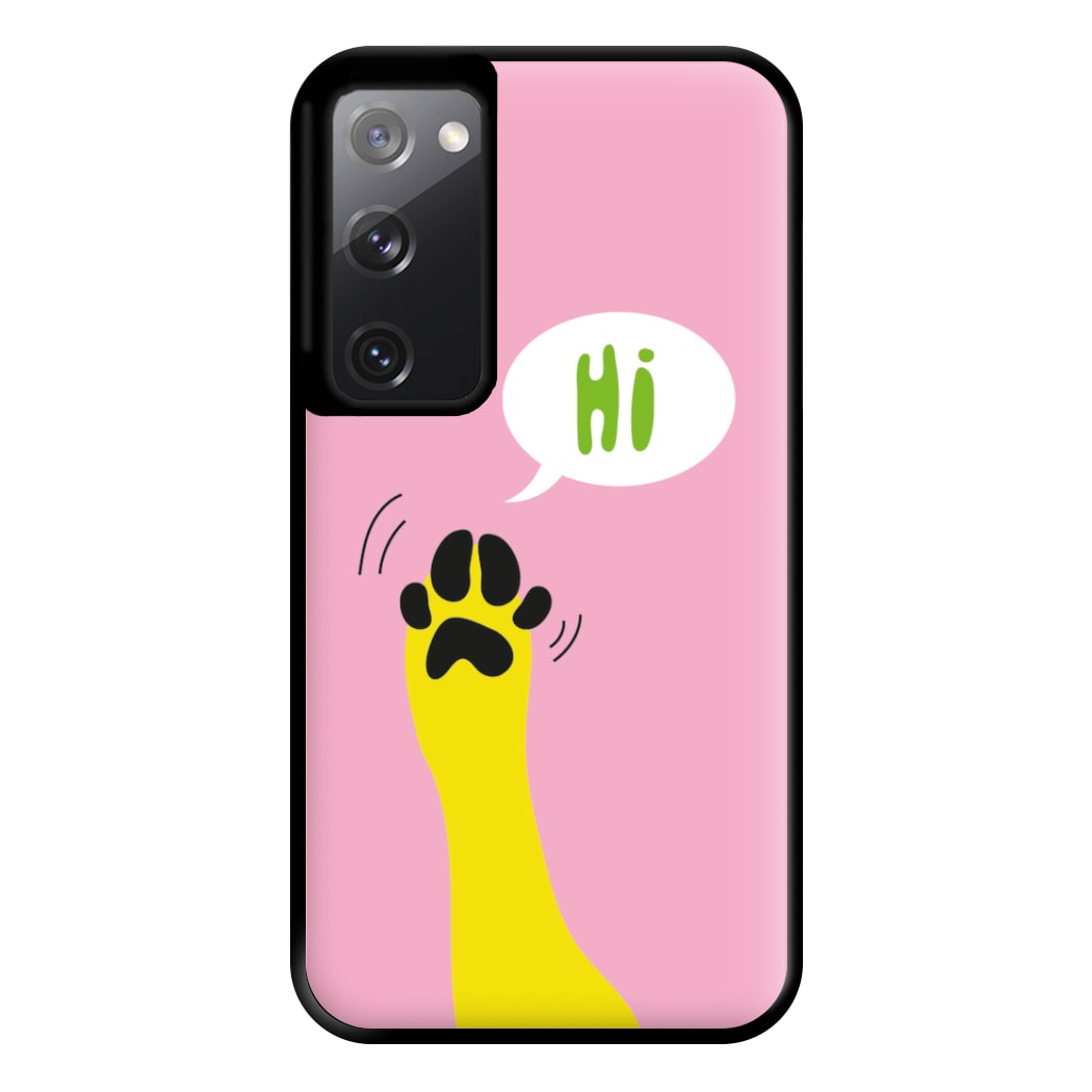 Hi - Dog Patterns Phone Case for Galaxy S20FE