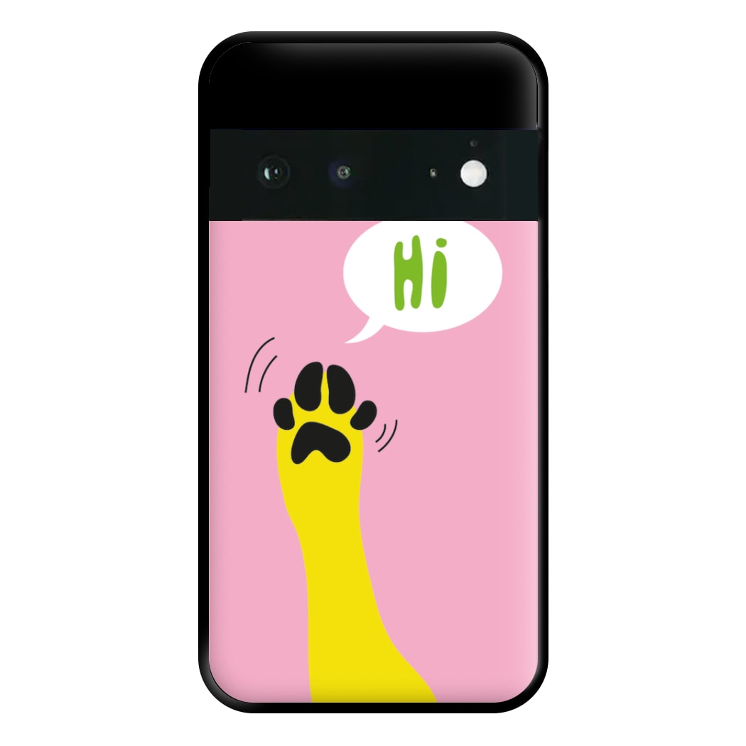 Hi - Dog Patterns Phone Case for Google Pixel 6a