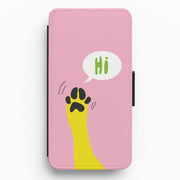Hi - Dog Patterns Flip / Wallet Phone Case 1