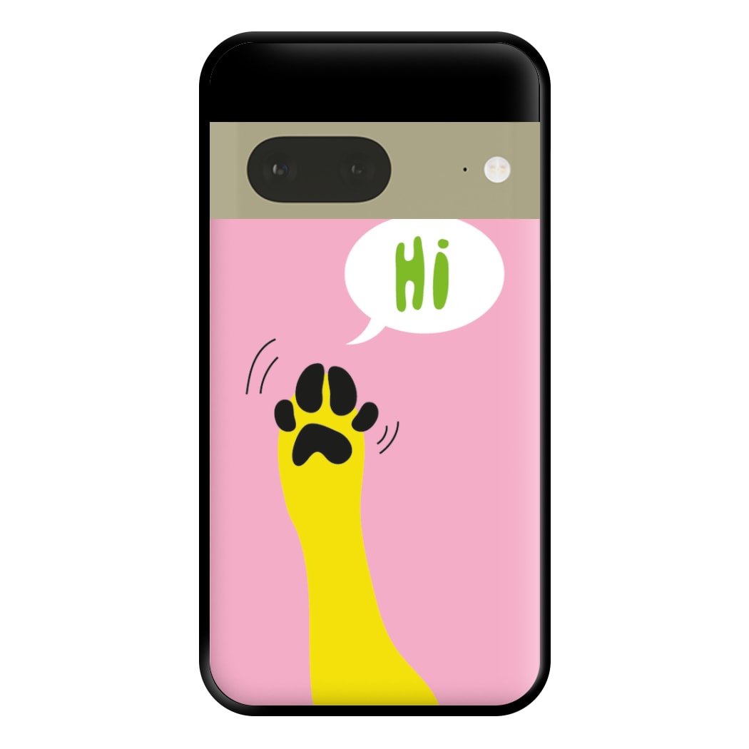 Hi - Dog Patterns Phone Case for Google Pixel 7a