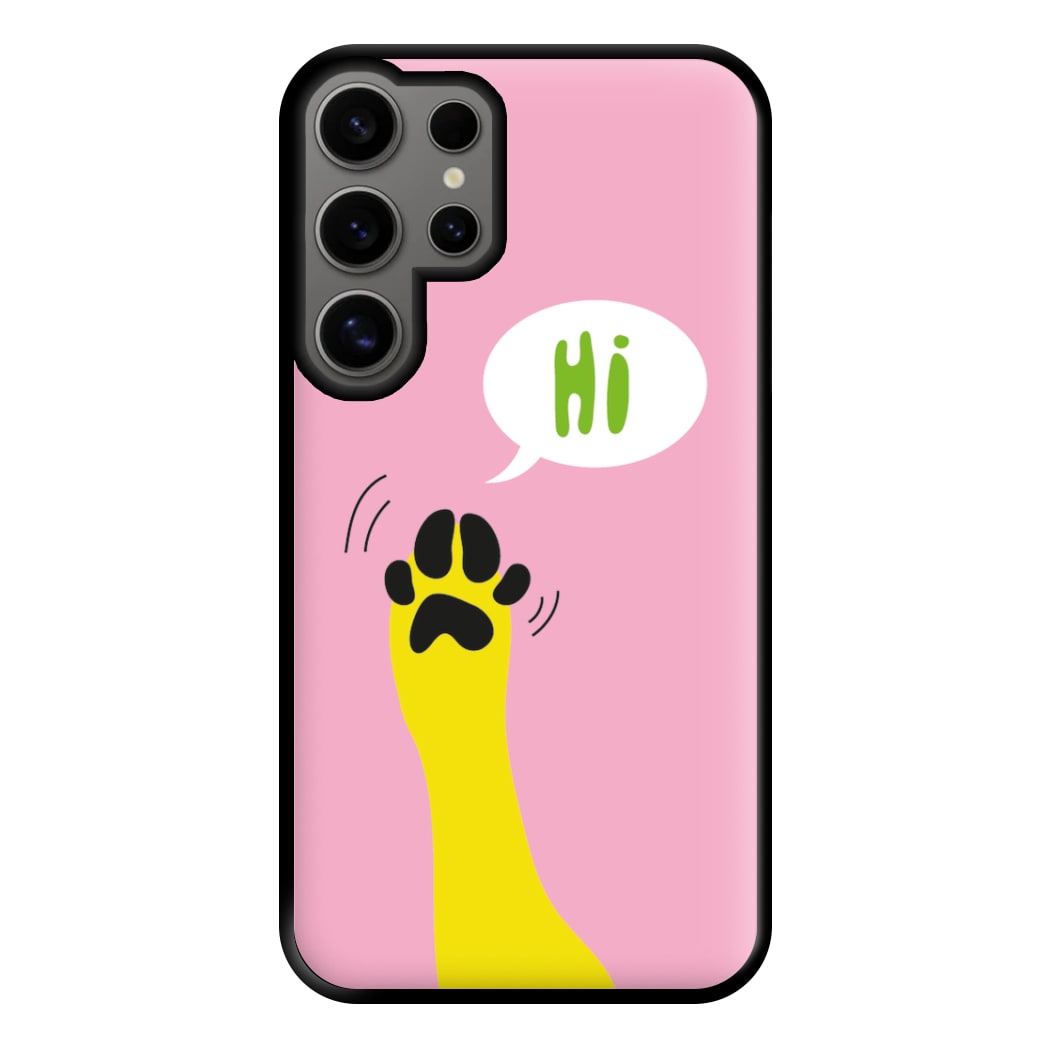 Hi - Dog Patterns Phone Case for Galaxy S24 Ultra