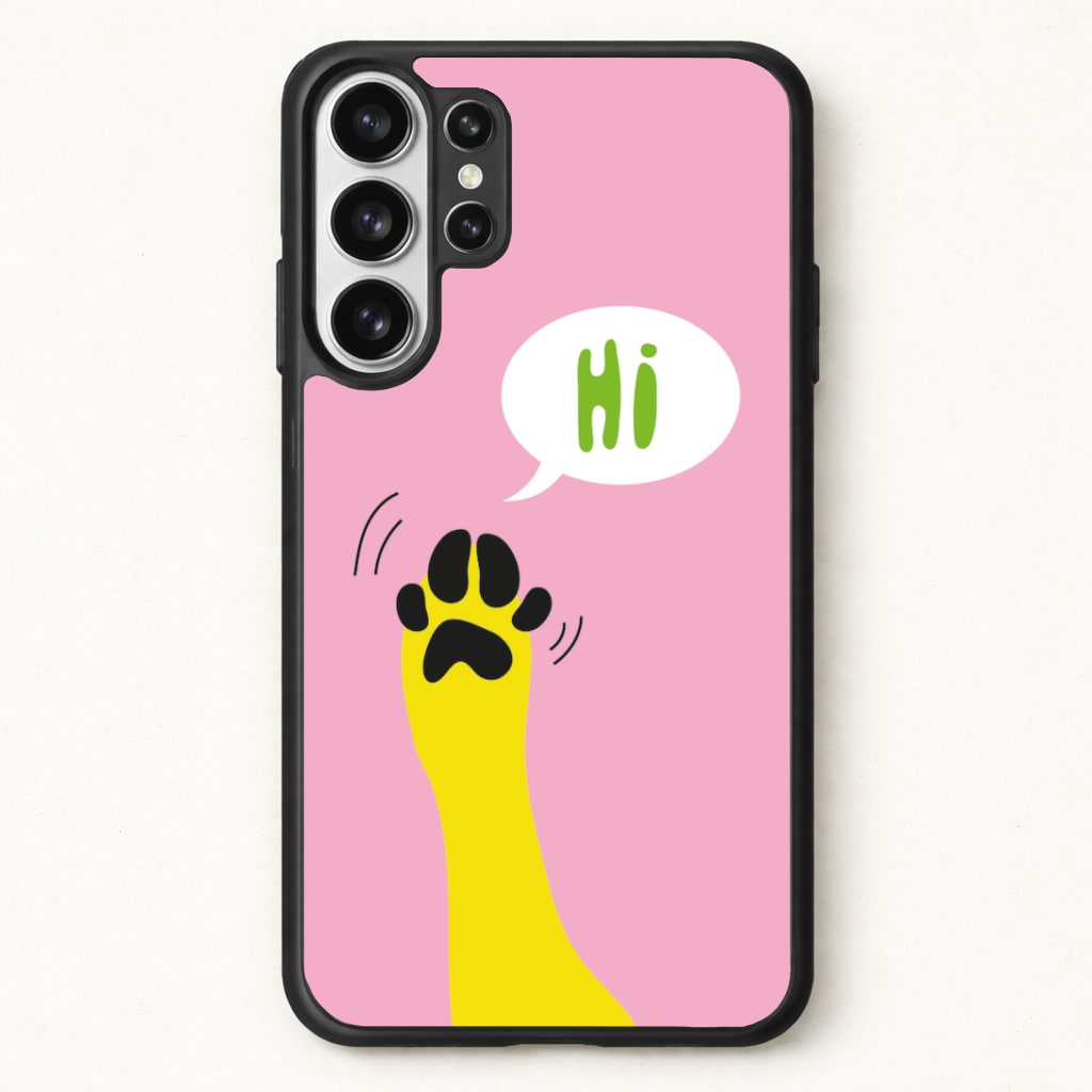 Hi - Dog Patterns Phone Case for Galaxy S26 Ultra